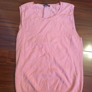 Ann Taylor Coral/Pink Vest